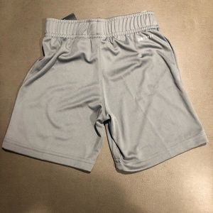 Kid Bous Nike Shorts Smoke Grey Size 4 Dri Fit